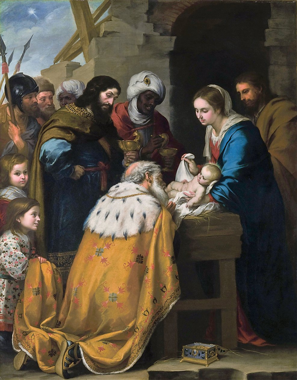 Adoration des Mages - Bartolomé Esteban Murillo