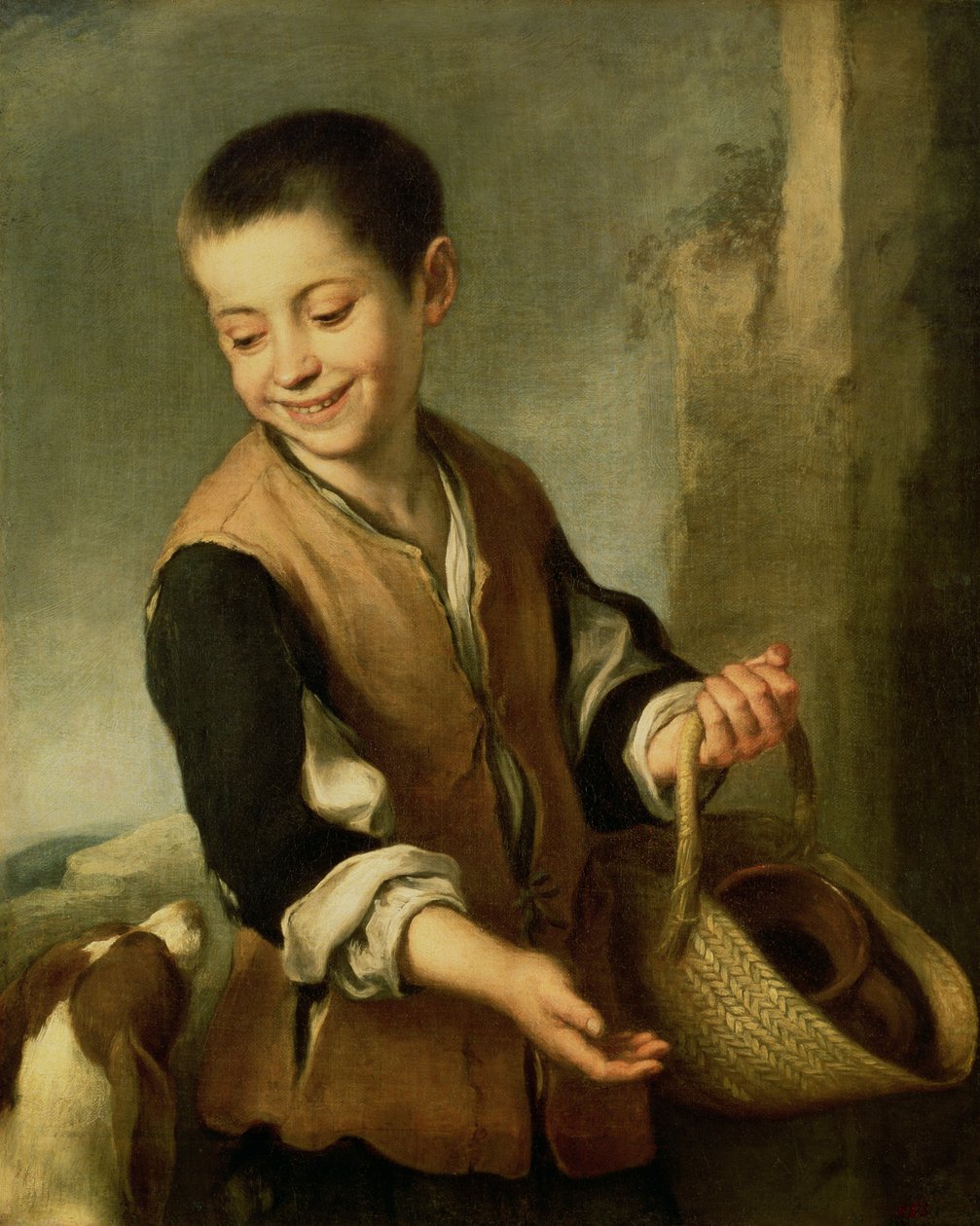 Garçon avec un chien, vers 1650 - Bartolomé Esteban Murillo