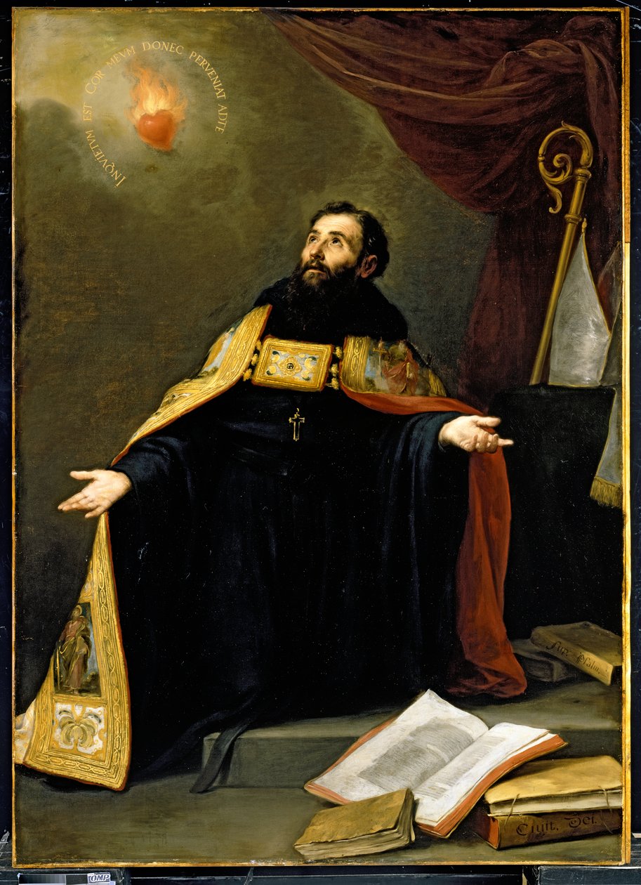 Saint Augustin en extase - Bartolomé Esteban Murillo