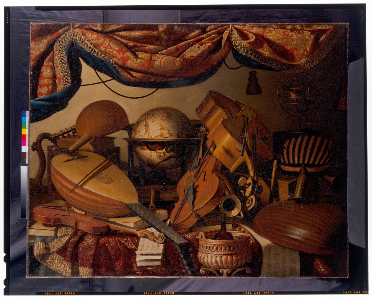 Nature morte avec des instruments de musique - Bartolomeo Bettera