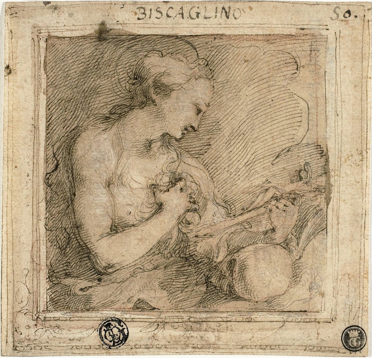 Marie Madeleine - Bartolomeo Biscaino