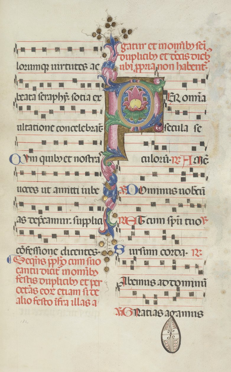 Missale : Fol. 184 : Feuillage, 1469 - Bartolomeo Caporali