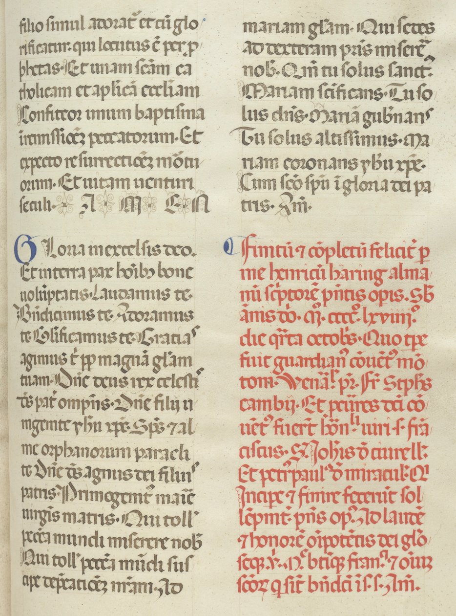 Missale : Folio 400 : Colophon - Bartolomeo Caporali