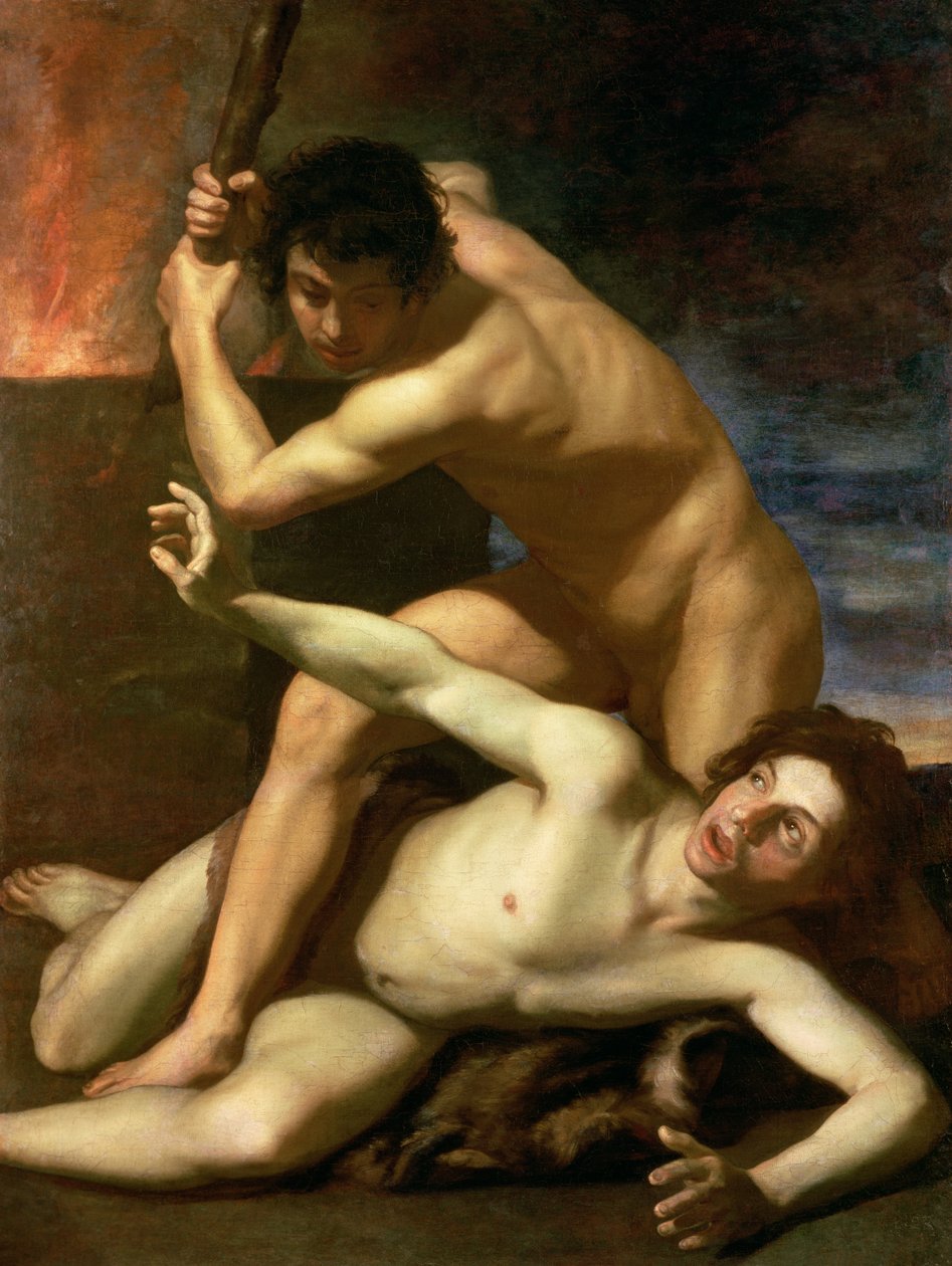 Caïn tuant Abel, vers 1610 - Bartolomeo Manfredi