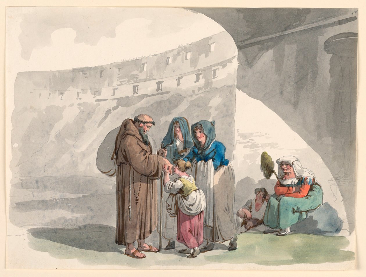 Dessin, Salutation d