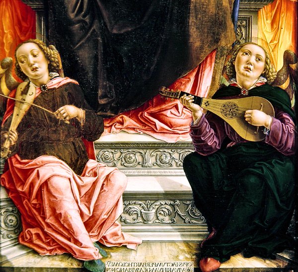 (détail) du triptyque de Saint-Marc - Bartolomeo Vivarini