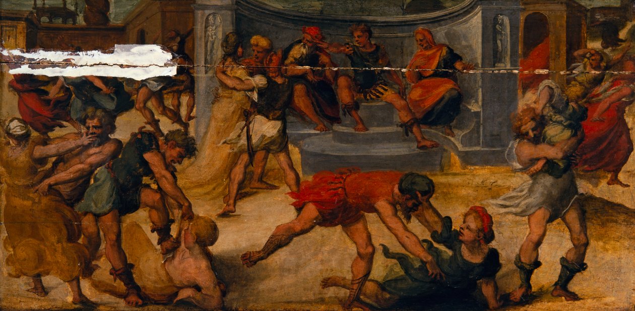 Enlèvement des Sabines - Bartolomeo di David