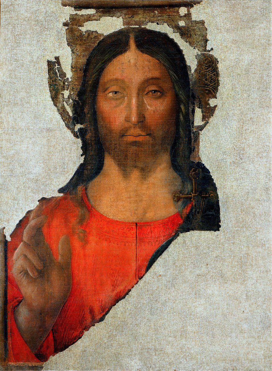 Le Christ bénissant - Bartolommeo Suardi Bramantino