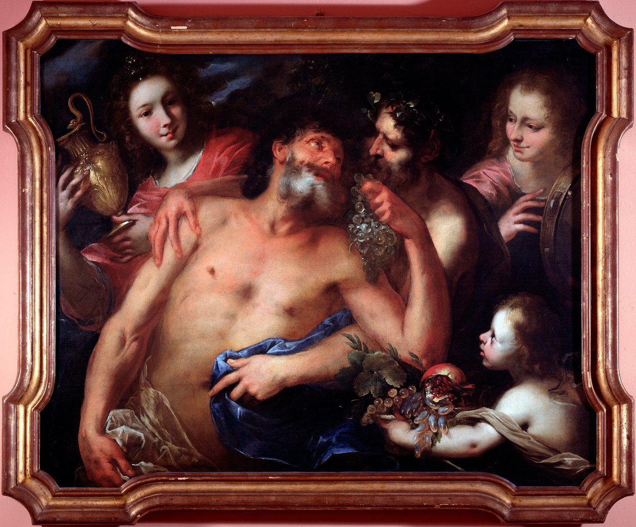 Silenus ivre - Bartolommeo Biscaino
