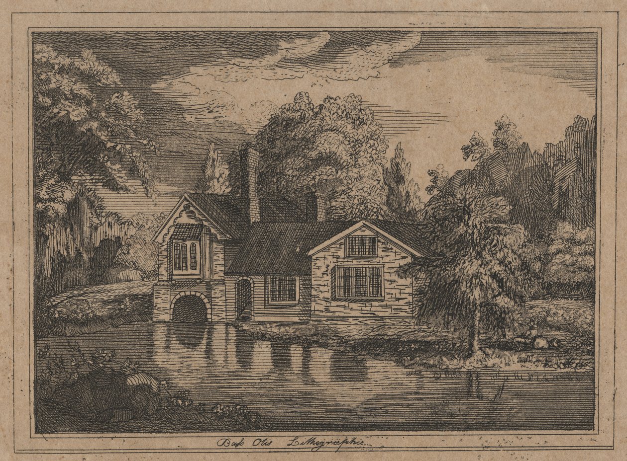 Scène de rivière - Bass Otis