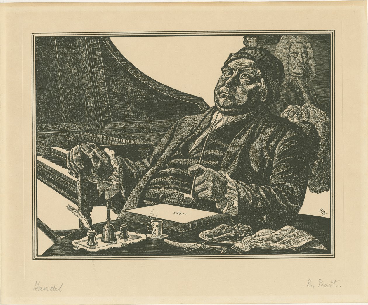 Haendel, vers 1930 - Batt