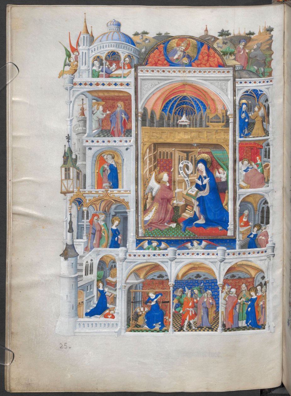 Heures de Vienne : Annonciation - Bedford Master