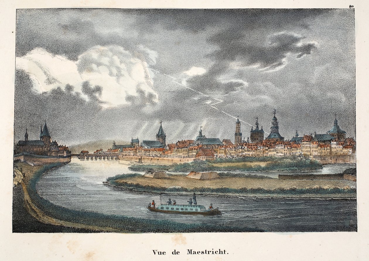 Vue de Maestricht - Belgian School