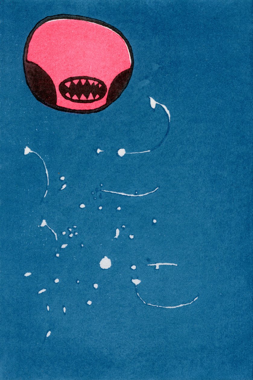 Monstre spatial en gousse de graines, 2013 - Bella Larsson