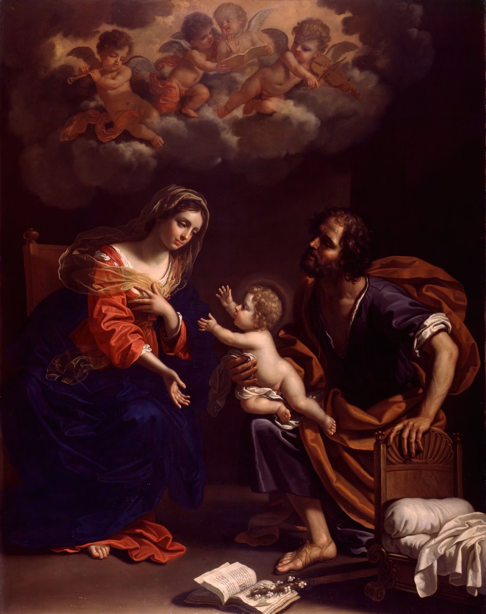 La Sainte Famille, 1682 - Benedetto Gennari