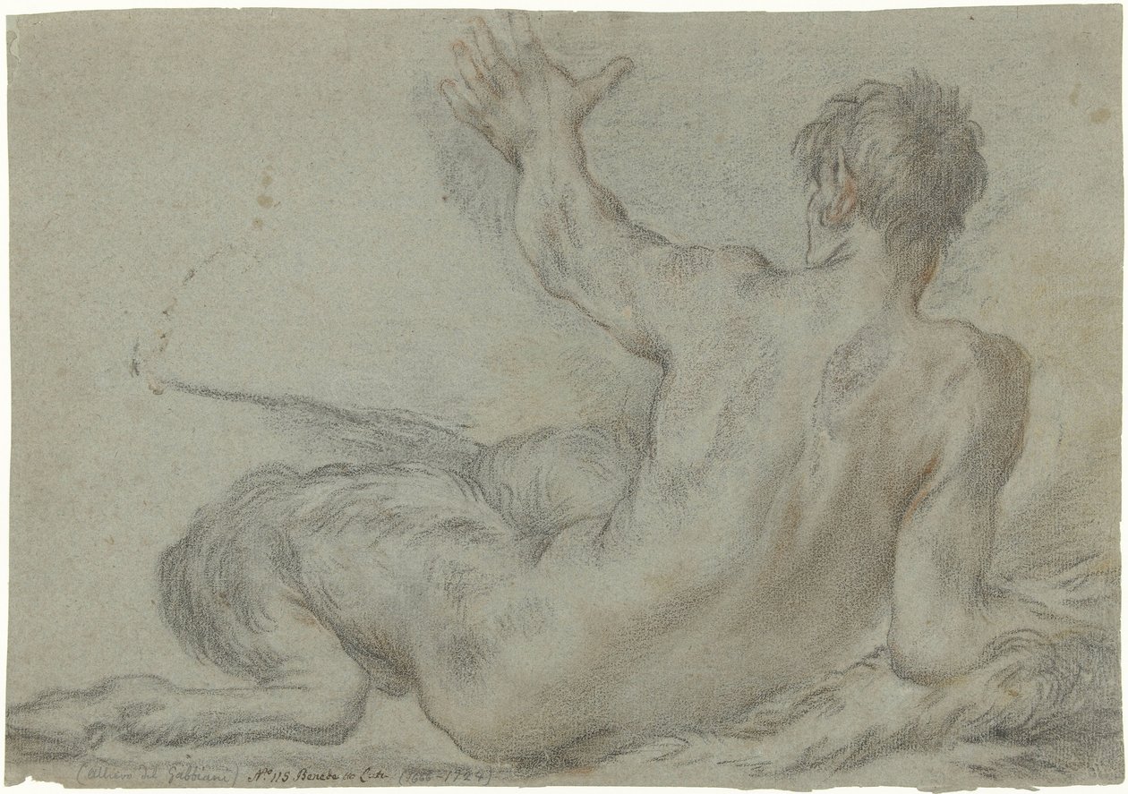 Satyre couché - Benedetto Luti