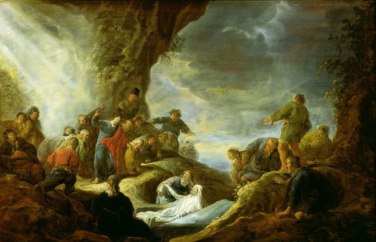 La résurrection de Lazare - Benjamin Gerritsz. Cuyp