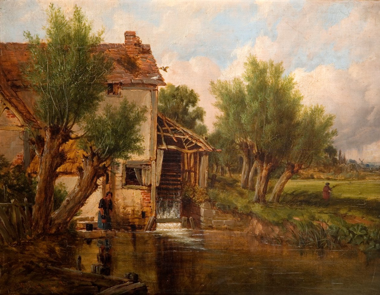 Un Vieux Moulin près de Worcester, 1880 - Benjamin Williams Leader
