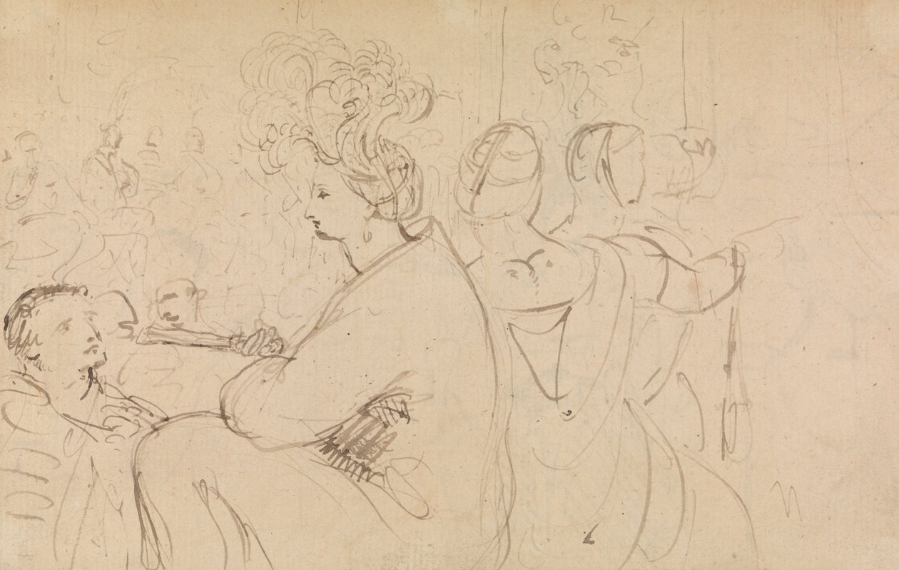Étude de figures assises - Benjamin Robert Haydon