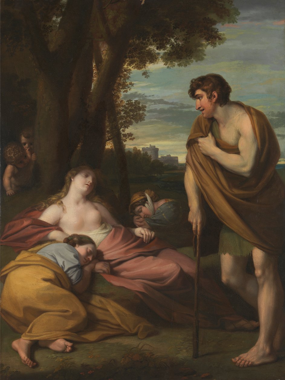 Cymon et Iphigénie - Benjamin West