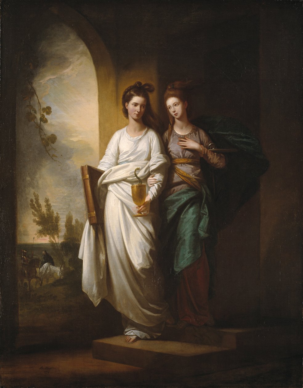 Fidelia et Speranza - Benjamin West