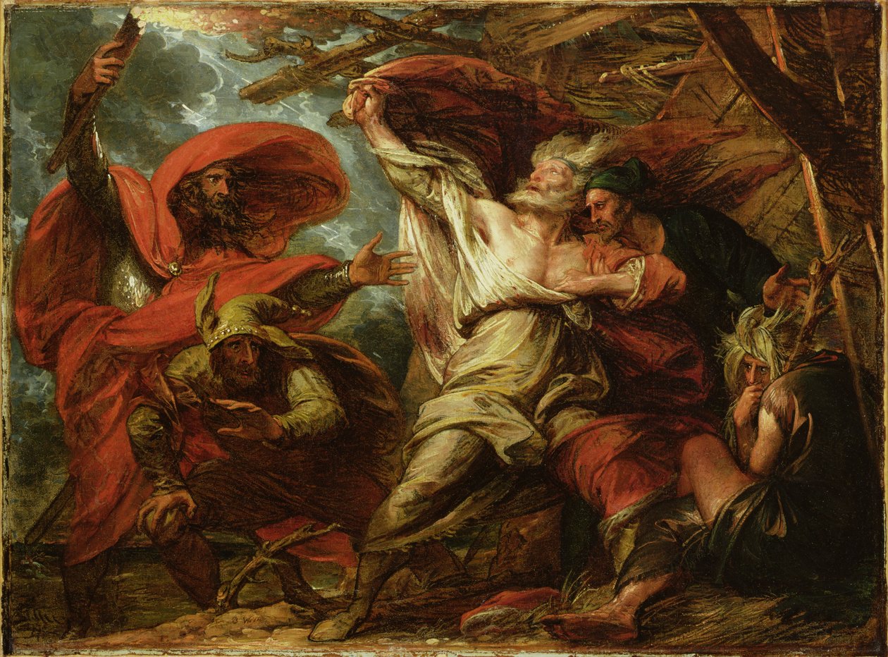 Le Roi Lear - Benjamin West