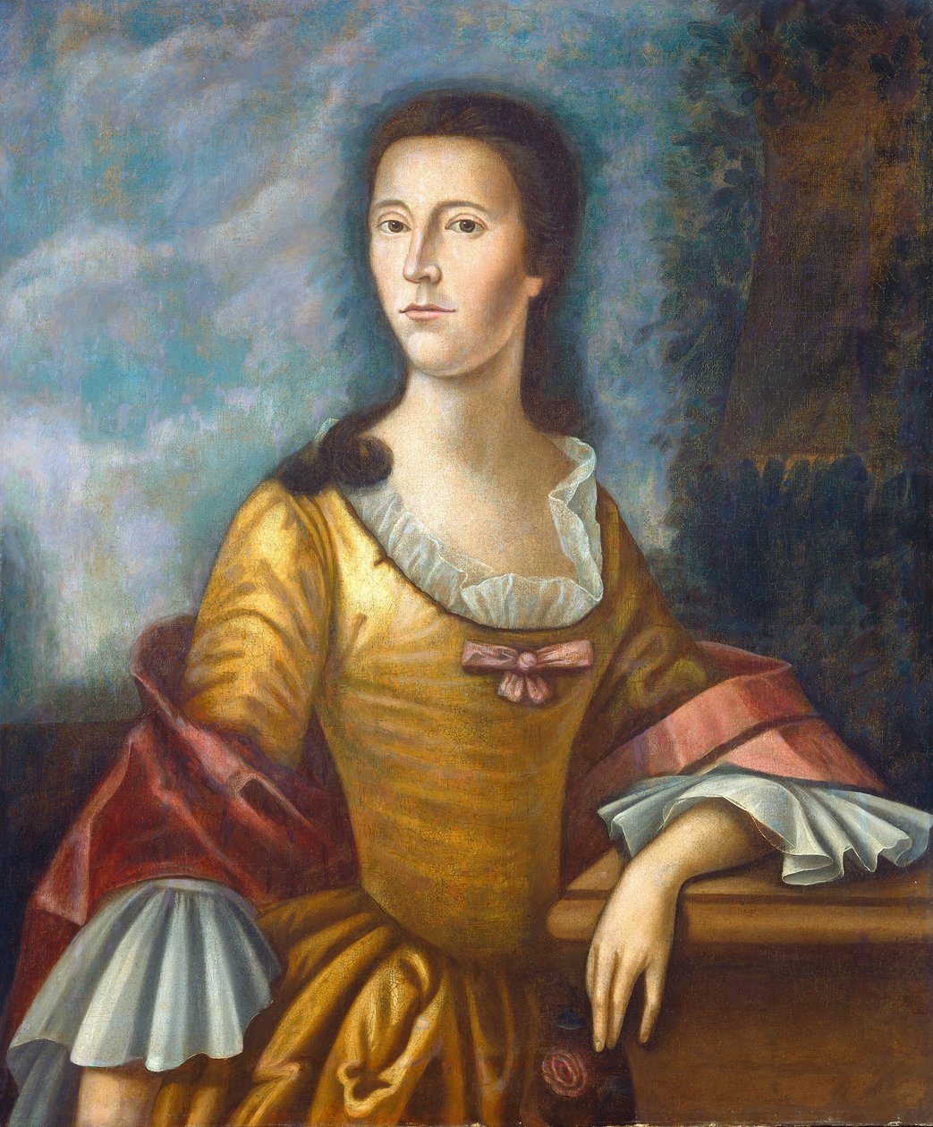 Mary Bethel Boude Mme Samuel Boude - Benjamin West