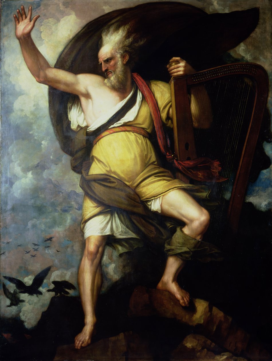 Le Barde - Benjamin West