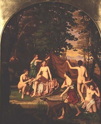 Diane et ses nymphes - Benno Friedrich Tormer