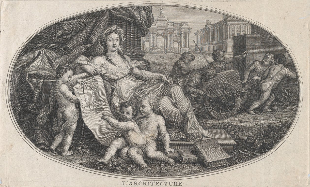 Architecture, 1690 - Benoit Audran I