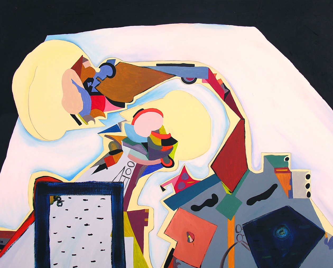 Dormeurs, 2000 (oil on canvas) - Benoit Erwann Boucherot