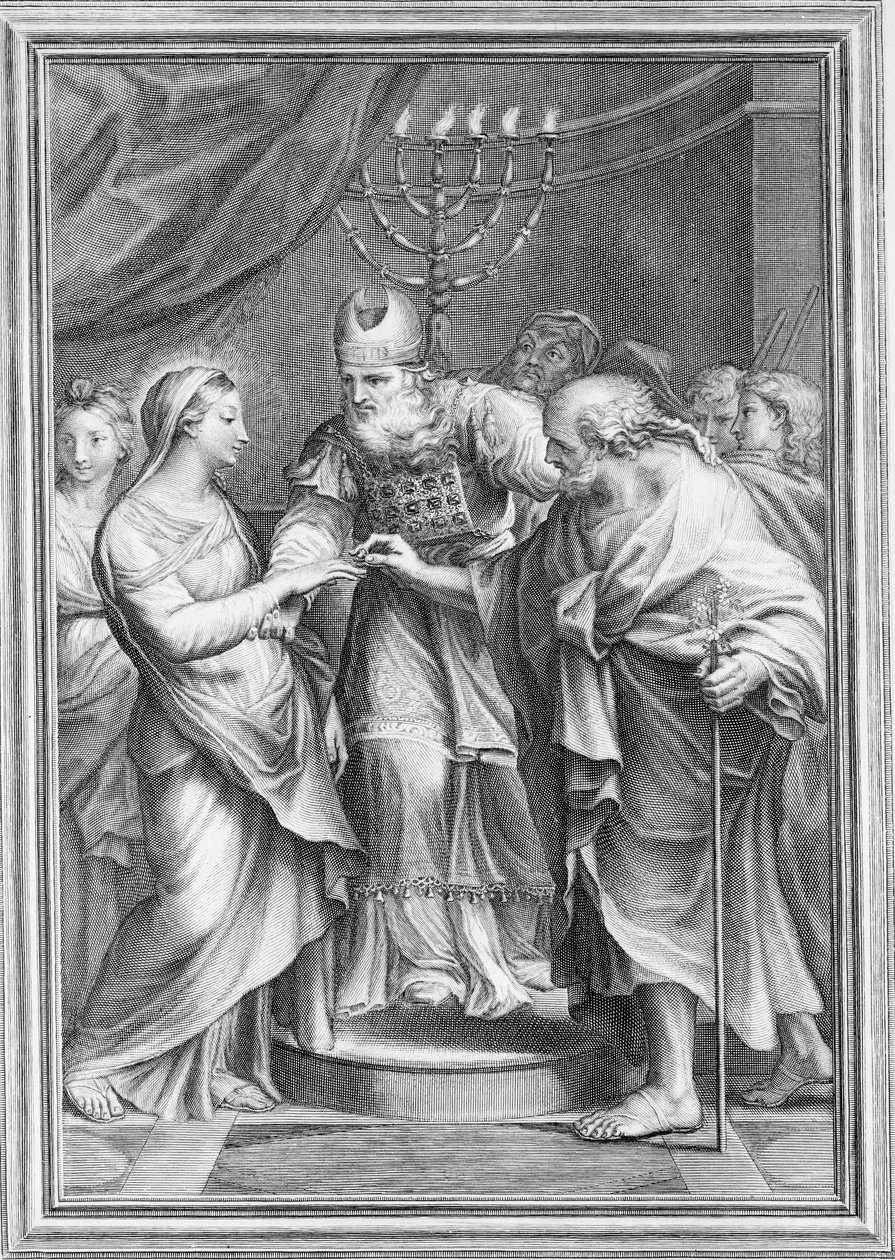 Mariage de la Vierge, 1645-1724 - Benoît Farjat