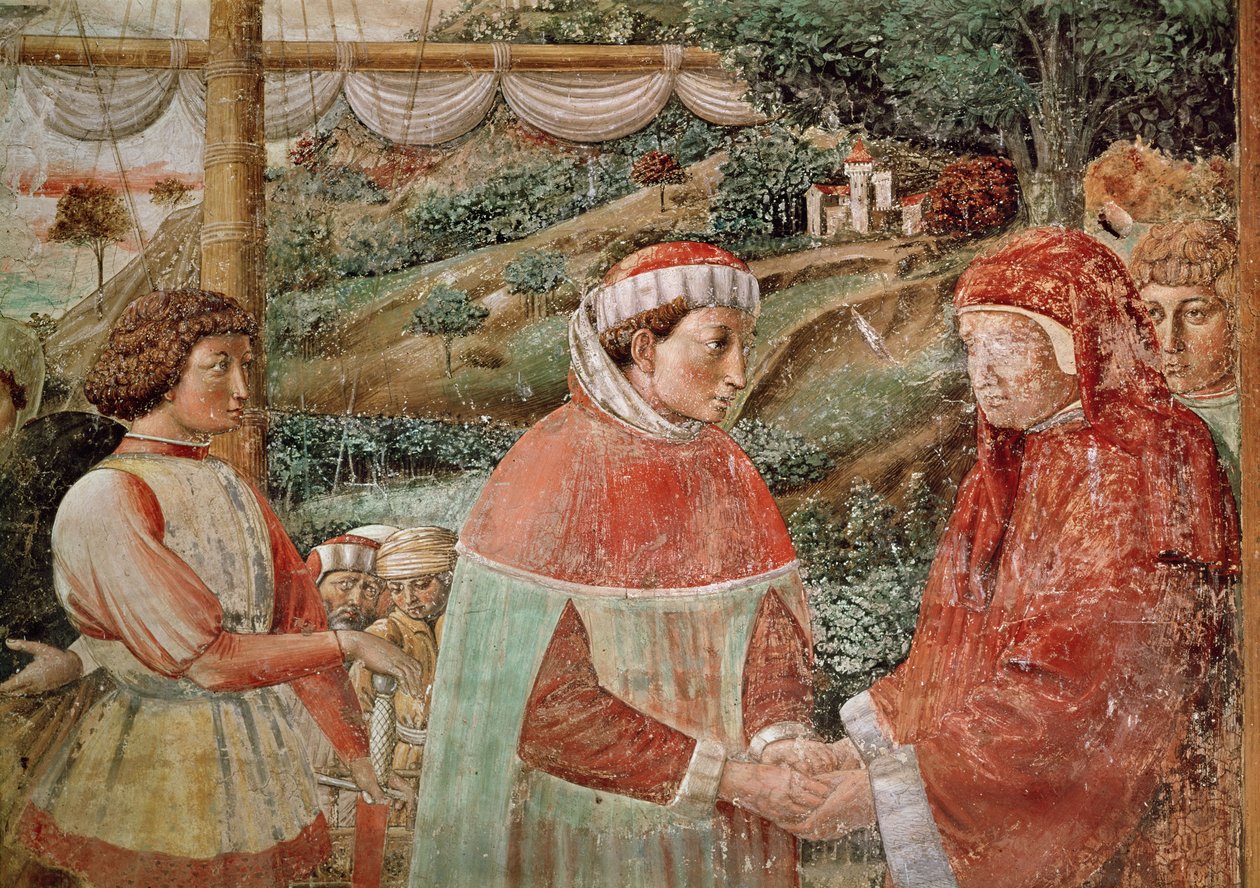 Saint Augustin quittant sa mère Sainte Monique et embarquant pour l