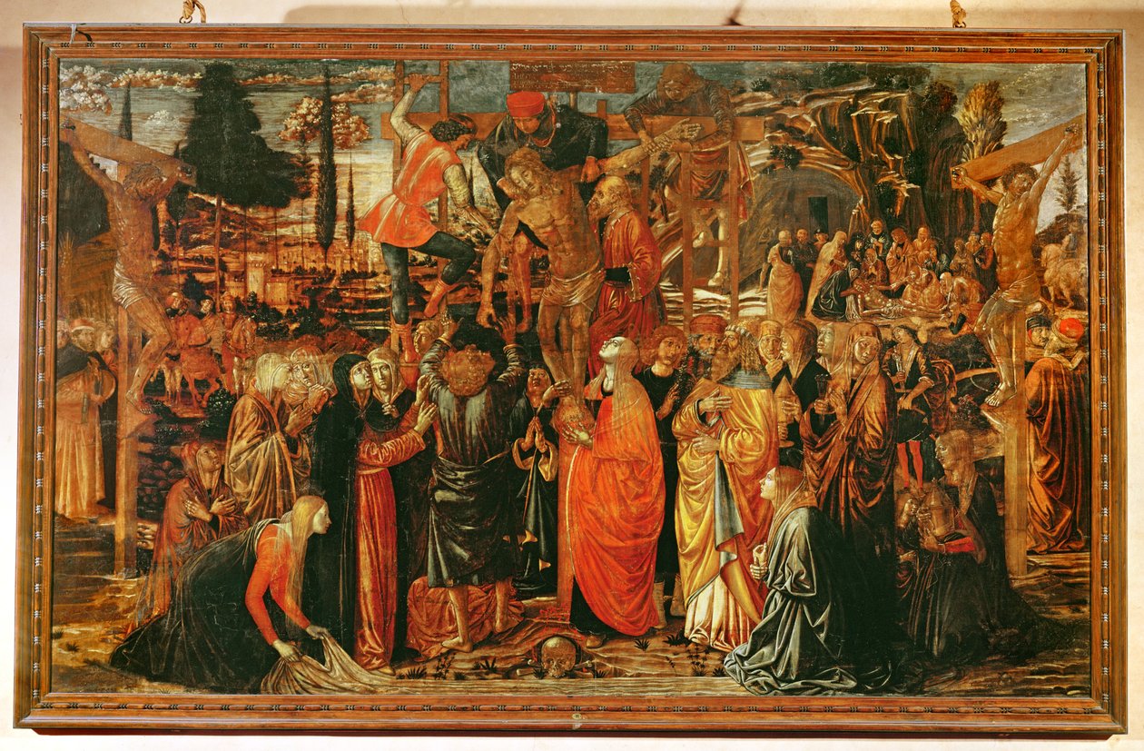 La Descente de Croix - Benozzo di Lese di Sandro Gozzoli