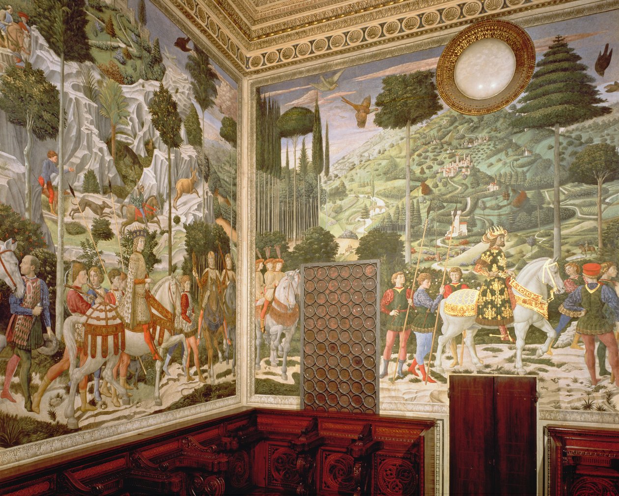 La Procession des Mages, 1459-60 - Benozzo di Lese di Sandro Gozzoli