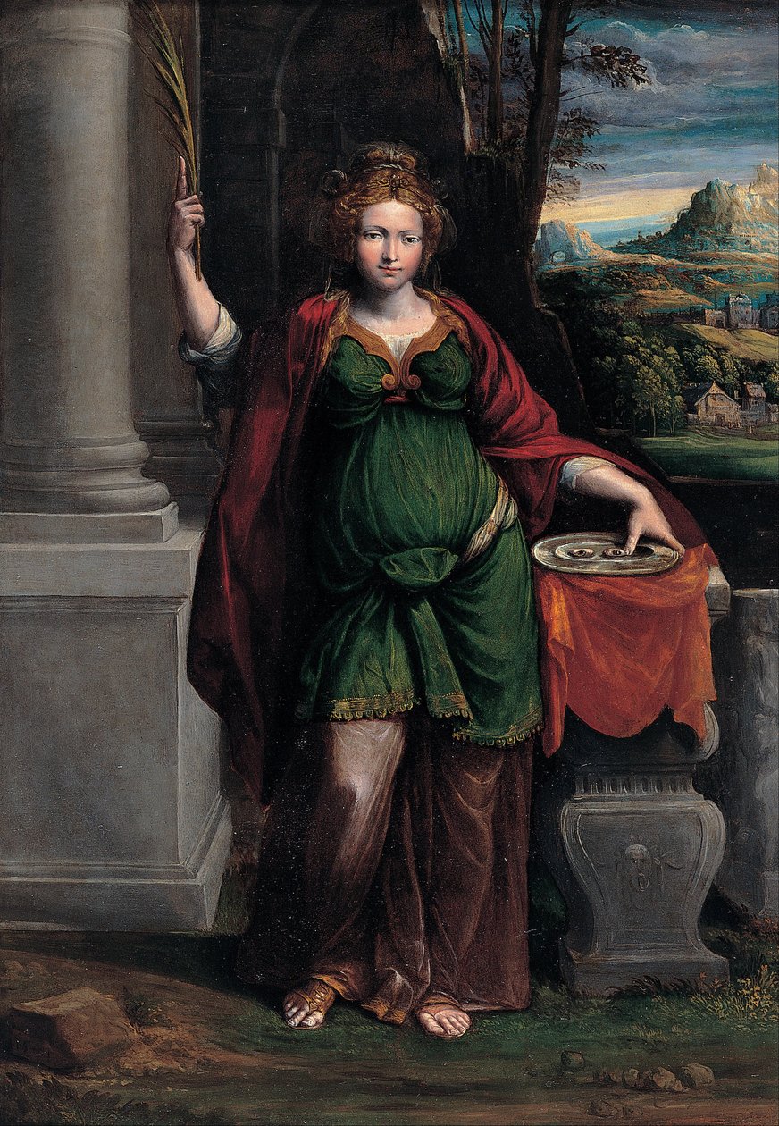 Saint Lucy - Benvenuto Tisi