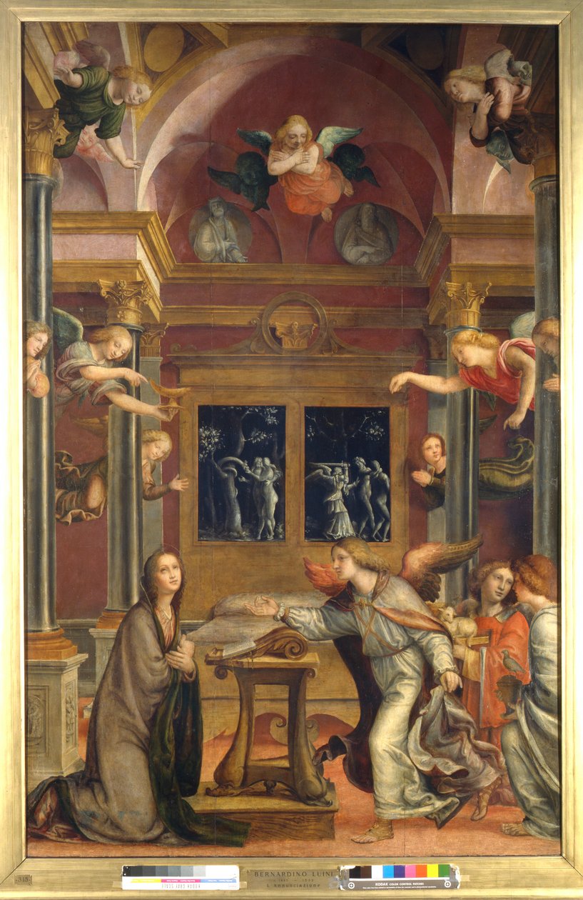 Annonciation, vers 1523 - Bernadino Zenale