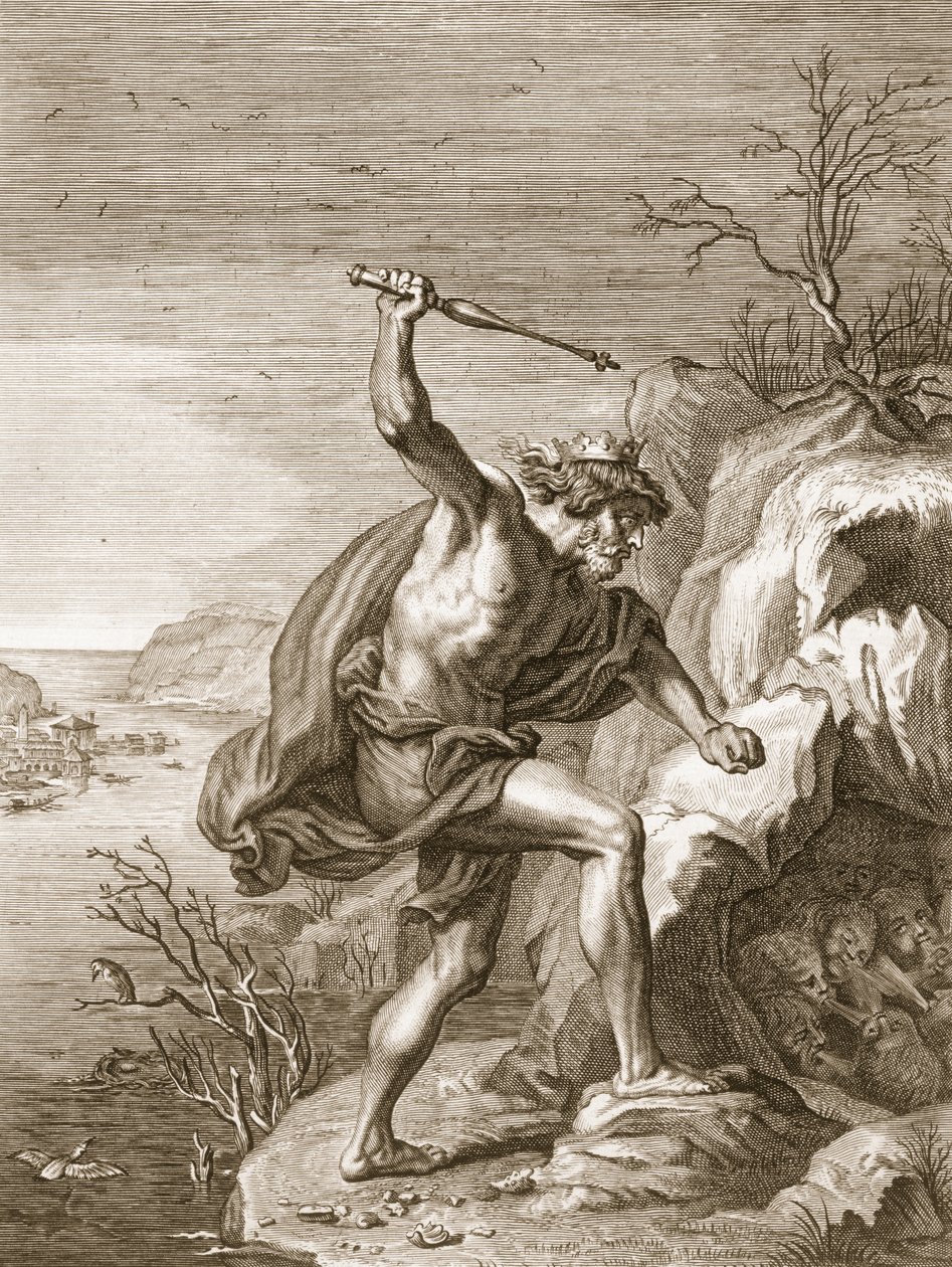 Alcyone et Ceux transformés en oiseaux, 1730 - Bernard Picart