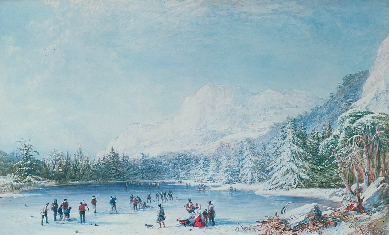 Curling - Bernard Walter Evans