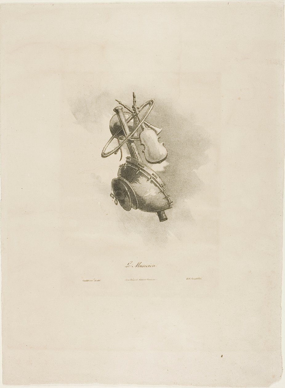 Le musicien, de Arts et Métiers - Bernard Gaillot