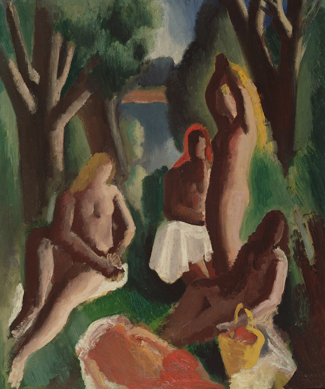 Le pique-nique - Bernard Meninsky