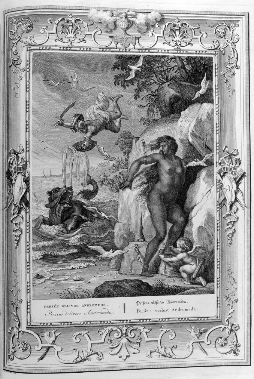Persée sauve Andromède - Bernard Picart