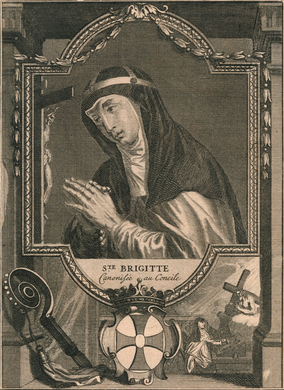 Sainte Brigitte, 1713 - Bernard Picart