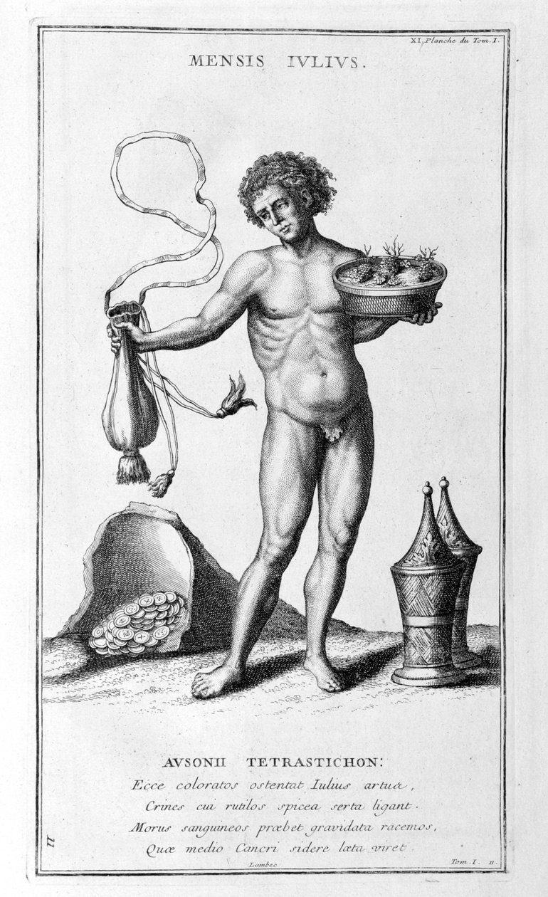 Une représentation de juillet, 1757 - Bernard de Montfaucon