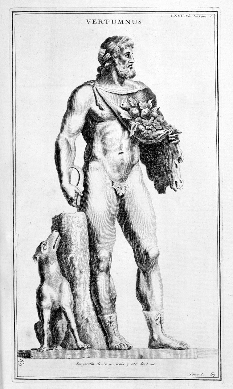 Vertumne, 1757 - Bernard de Montfaucon