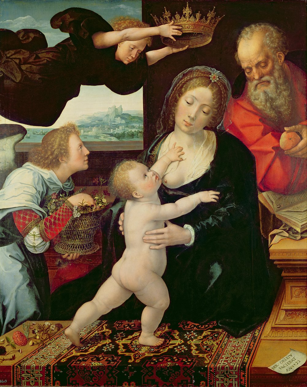 La Sainte Famille, 1522 - Bernard van Orley