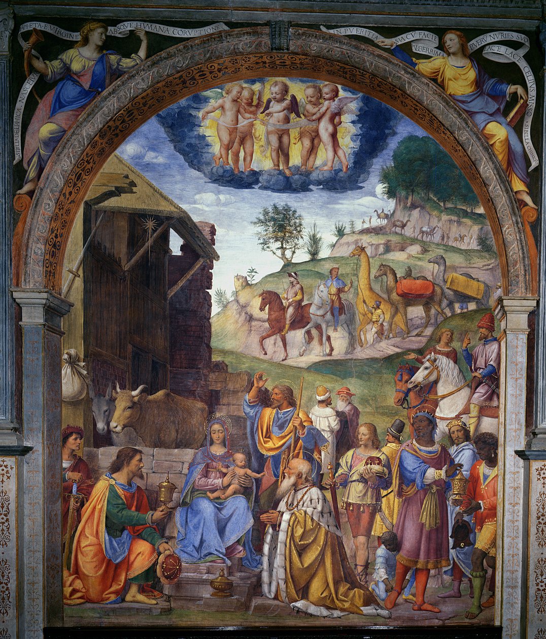 Adoration des Mages, 1525 - Bernardino Luini