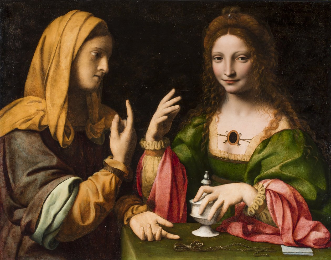 La Conversion de la Madeleine, vers 1520 - Bernardino Luini