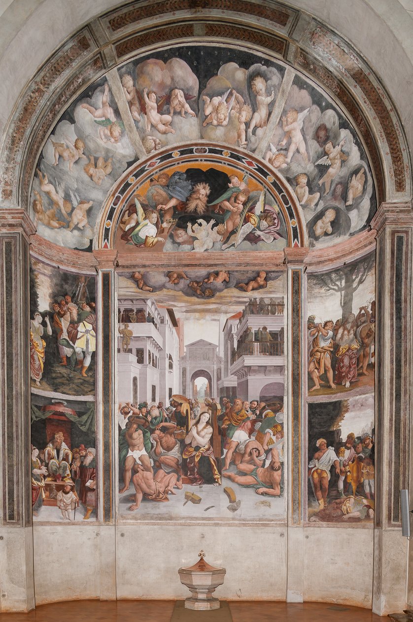 Le Martyre de Sainte Catherine - Bernardino Lanino