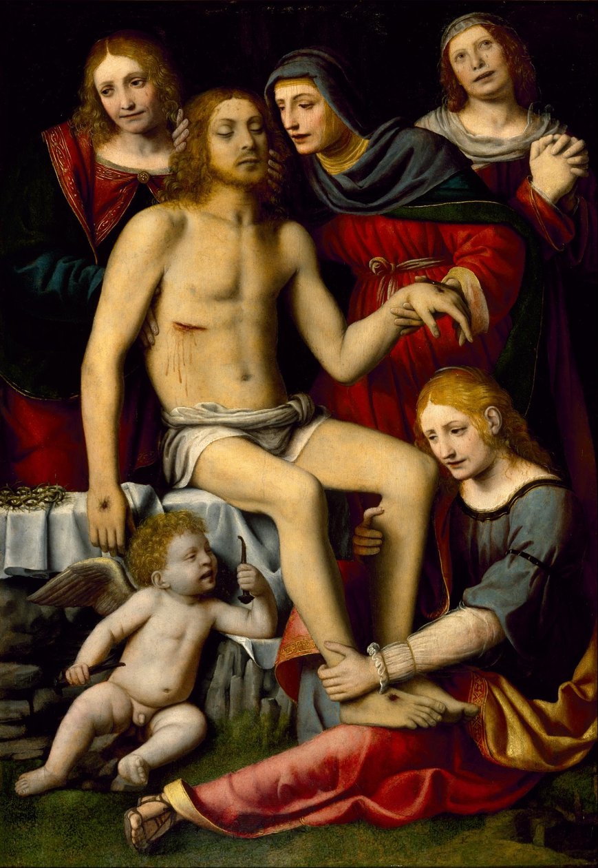 Lamentation sur le Christ mort - Bernardino Luini